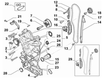 CARTER DISTRIBUZIONE FIAT PANDA