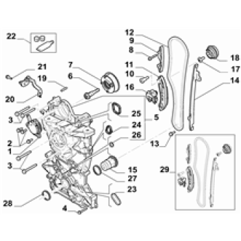 CARTER DISTRIBUZIONE FIAT PANDA