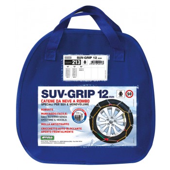 CATENE NEVE SUV GRIP mm12 GR. 213                