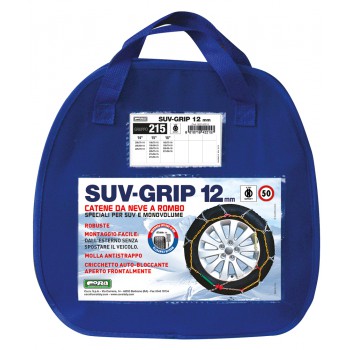 CATENE NEVE SUV GRIP mm12 GR. 215                