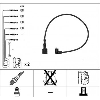 CAVI CANDELA NGK RC-AR602           8195