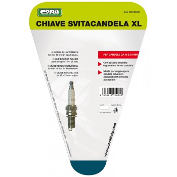 CHIAVE CANDELE 16MM LUNGA