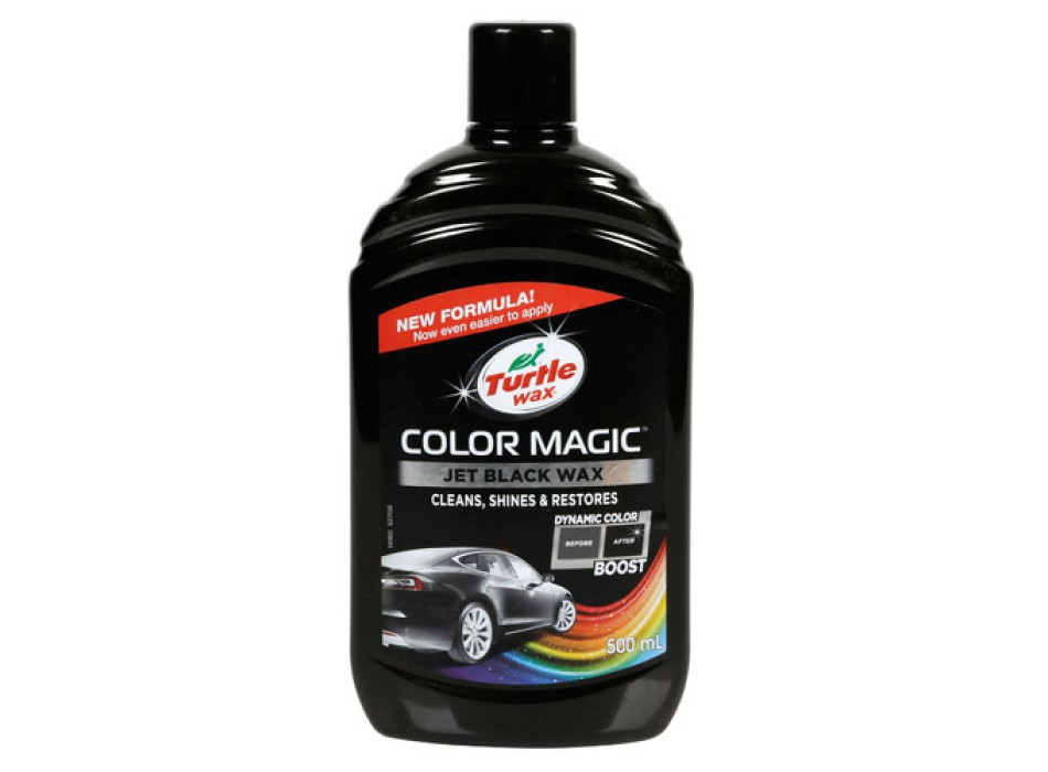 Color Magic, cera protettiva arricchita con colore - 500 ml - Nero