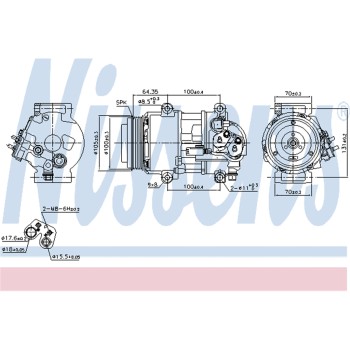 Compressore MERCEDES BENZ A-CL