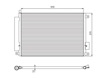 COND FIAT 500, Panda / FORD Ka