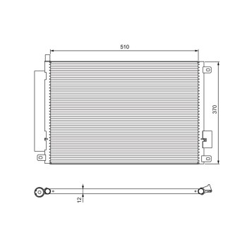 COND FIAT 500, Panda / FORD Ka