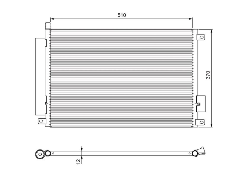 COND FIAT 500, Panda / FORD Ka