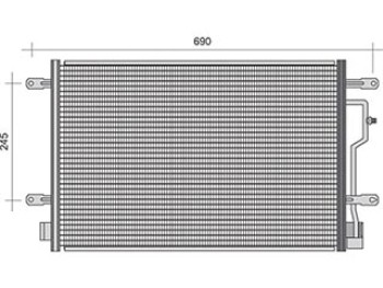 CONDENSATORE CLIMA AUDI A