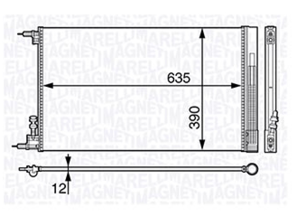 CONDENSATORE CLIMA OPEL INSIGNIA