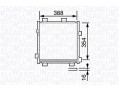 CONDENSATORE CLIMA TOYOTA AYGO/CI C1/PE