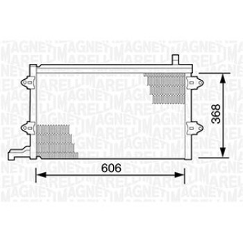 CONDENSATORE CLIMA VW GOLF V