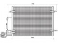 CONDENSATORE CLIMA VW PAS