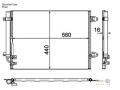 CONDENSATORE CLIMA VW PASSAT VI