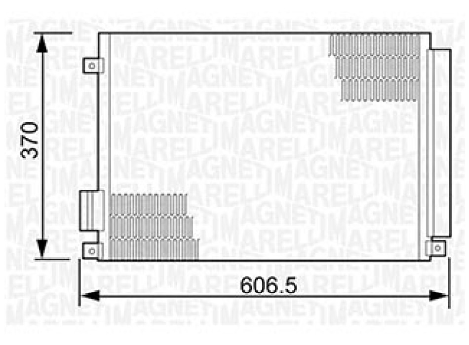 CONDENSATORE FIAT 500 (312_) 1.2 (312AXA1A)