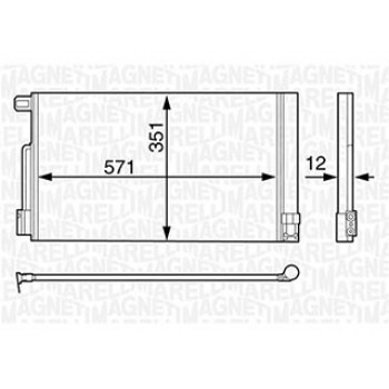 CONDENSATORE FIAT GRANDE PUNTO (199_) 1.2