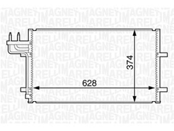 CONDENSATORE FORD FOCUS C-MAX