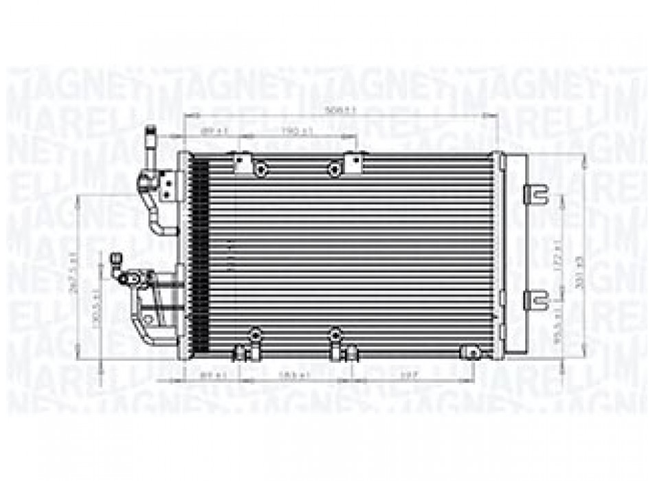 CONDENSATORE OPEL ZAFIRA / Z