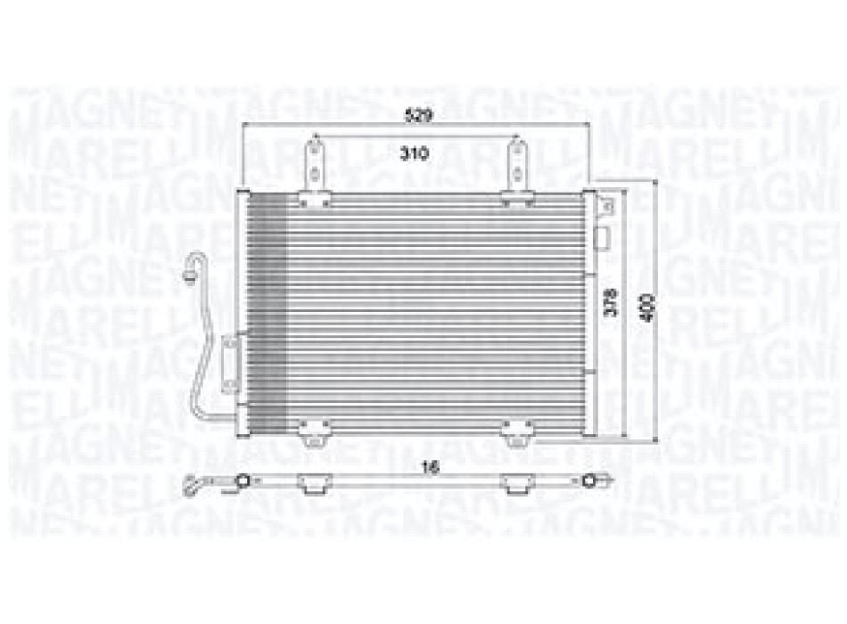 CONDENSATORE RENAULT KANGOO Express (FC0/1_)