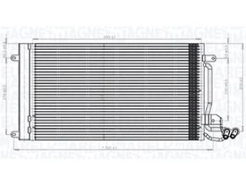 CONDENSATORE VW POLO (6R1, 6C1) 1.2 TSI 16V