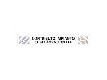 Contributo impianto per personalizzazione (ogni ristampa)