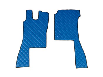 Coppia tappeti in Skeentex - Blu - compatibile per Scania L Serie 4 (02/95>09/04)