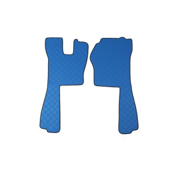 Coppia tappeti in Skeentex - Blu - compatibile per Scania R Serie 5 (03/04>08/09) automatico, manuale