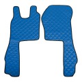 Coppia tappeti in Skeentex - Blu - compatibile per Scania R Serie 6 (09/09>08/13) automatico, manuale, sedile pass. pneumatico