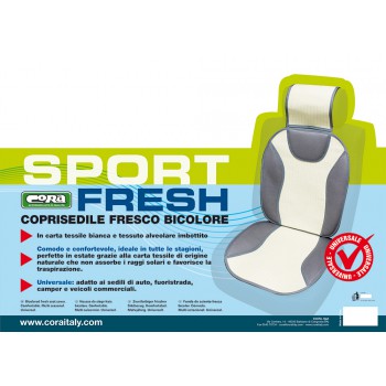 COPRISEDILE SPORTFRESH GRIGIO POLVERE