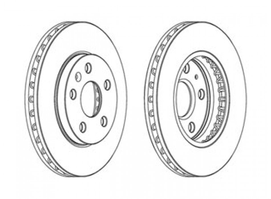 CP.DISCHI FR. OPEL INSIGNIA 16 WHEELS