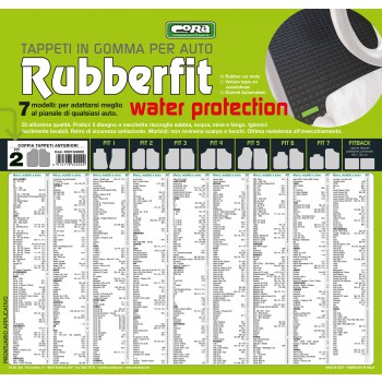 CP.TAPP.ANT.RUBBER FIT-2 NERO