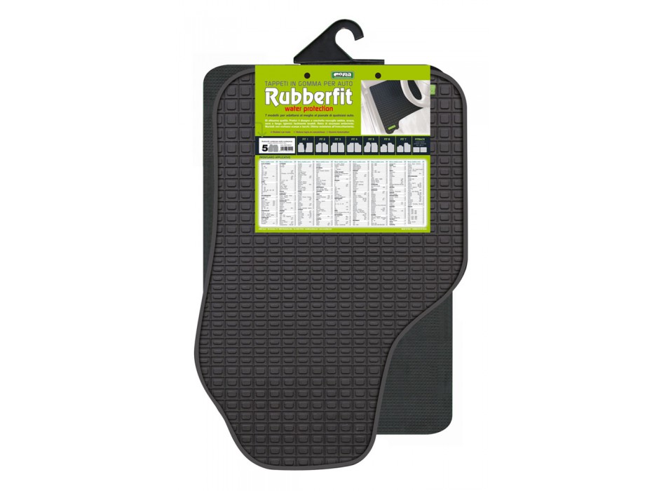 CP.TAPP.ANT.RUBBER FIT-5 NERO