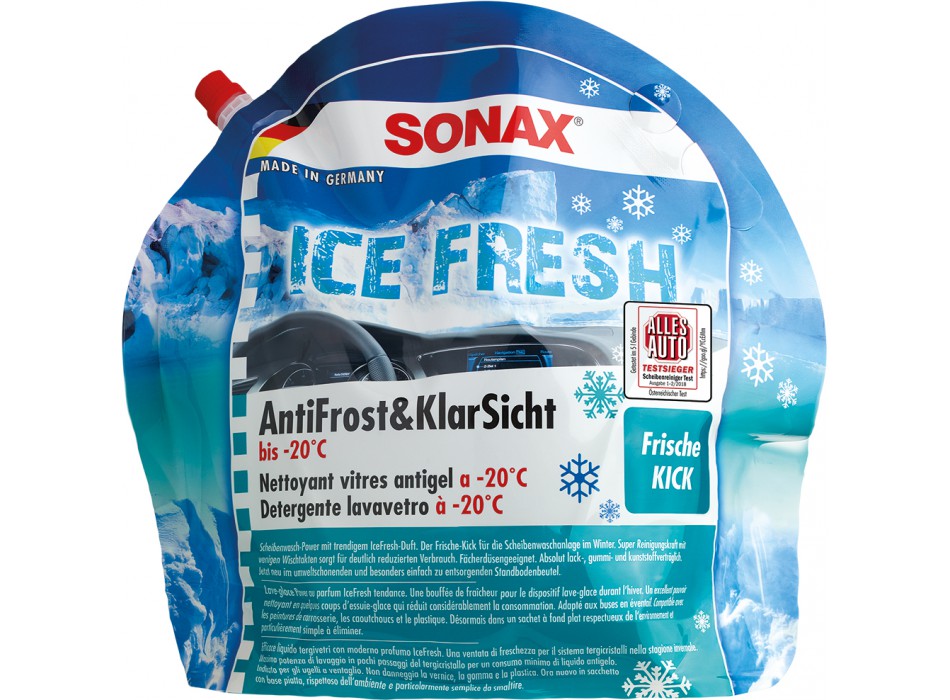 CT 4 SONAX LAVAVETRI ANTIGELO PRONTO -20° POUCH 3L