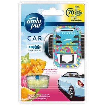 CT 6 AMBIPUR CAR STARTER KIT FRUTTI TROPICALI 7ML