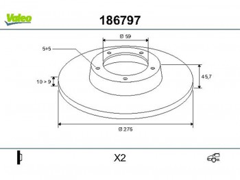 DF ALFA 147, 156 2004> (x2)