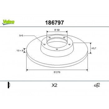 DF ALFA 147, 156 2004> (x2)