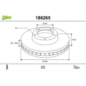 DF Alfa Romeo 147/156/164 Fiat Croma