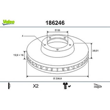 Dischi Freno AUDI-VW Golf I,II,III Polo4