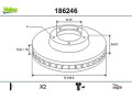 Dischi Freno AUDI-VW Golf I,II,III Polo4