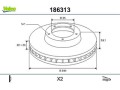 Dischi Freno Seat TOLEDO-VW GOLF III