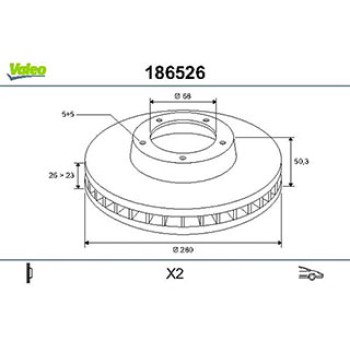 Dischi Freno VOLVO 850/V70