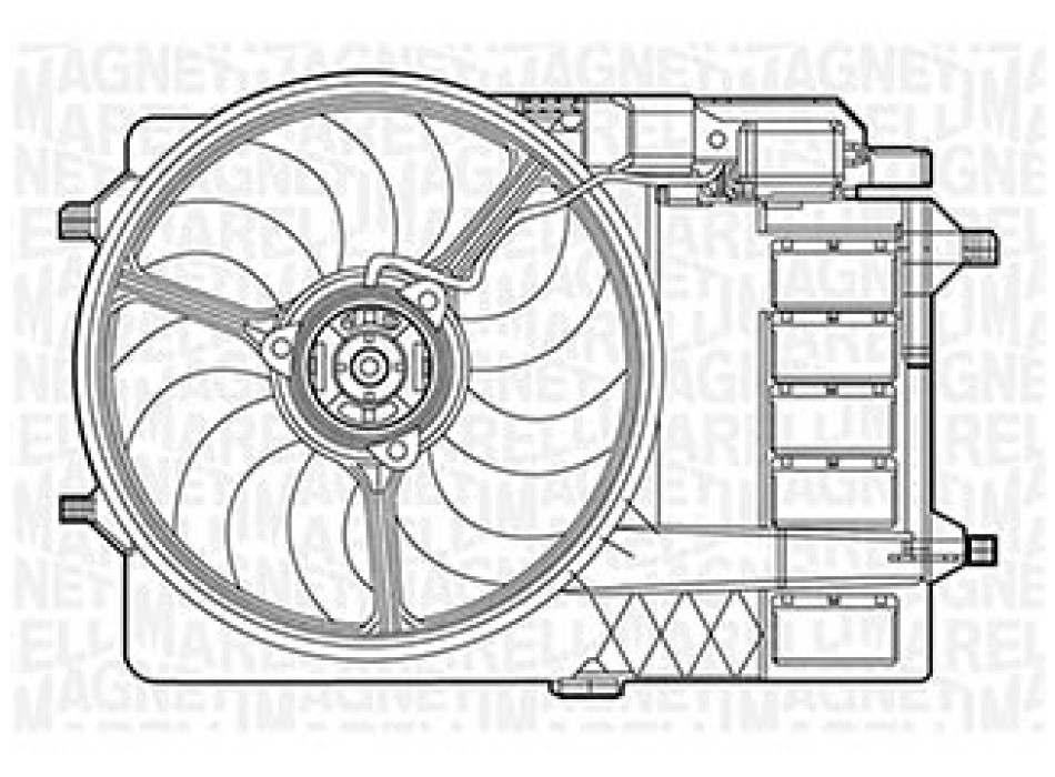 ELETTROVENTOLA MOTORE MINI MINI ONE