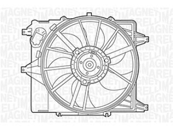 ELETTROVENTOLA MOTORE RENAULT CLIO I