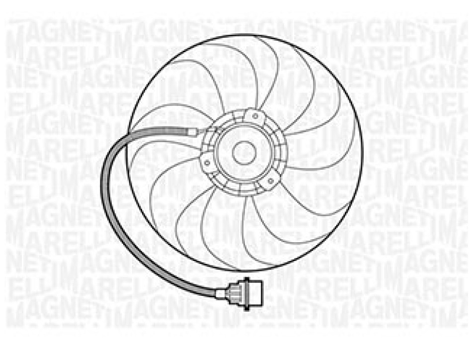 ELETTROVENTOLA MOTORE SKODA FABIA