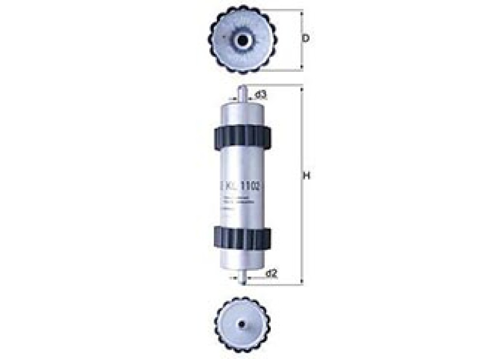 Filtro Carburante Mahle PC/LCV AUDI A6 C7 Avant 