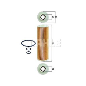 Filtro Olio Mahle PC/LCV MERCEDES-BENZ SLK 200