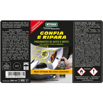 GONFIA E RIPARA 300 ML IN CONF. CON PROTEZIONE TERMOISOLANTE