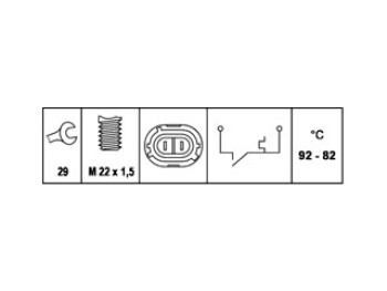 INT. TEMPERATURA VENTOLA RAD RENAULT