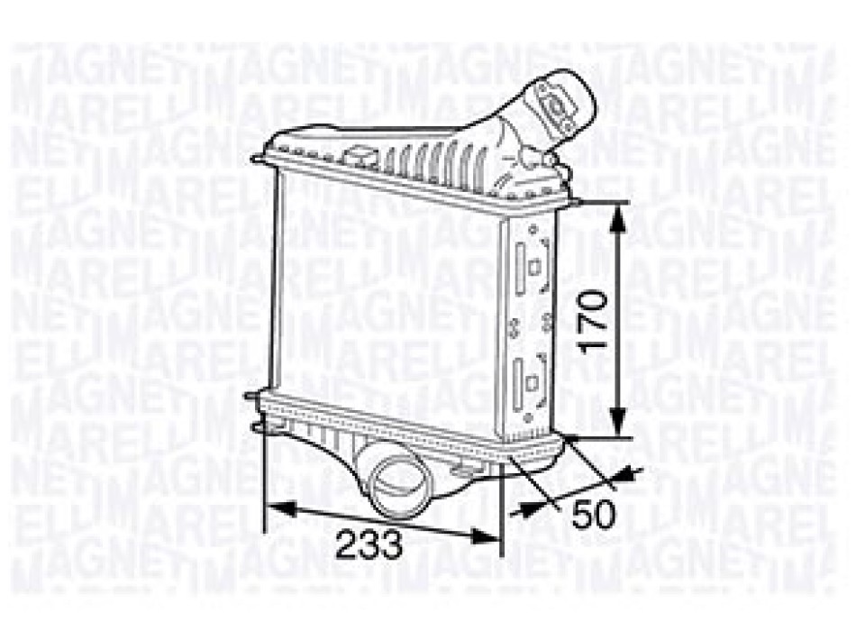 INTERCOOLER MCC SMART FOR