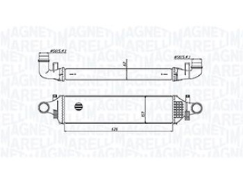 INTERCOOLER MERCEDES CLASSEA-B-GLA