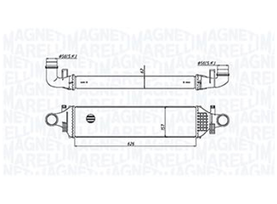 INTERCOOLER MERCEDES CLASSEA-B-GLA